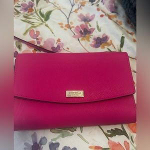Kate Spade neon pink crossbody